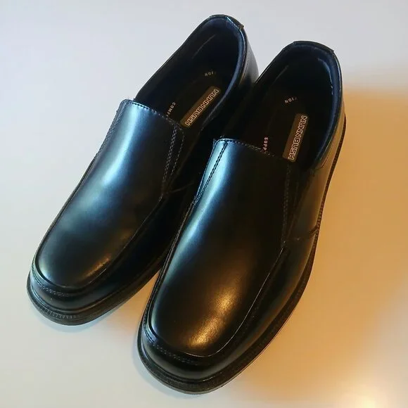 Nunn Bush Men's Black Leather Loafers EUC Size 11M - Picture 1 of 11